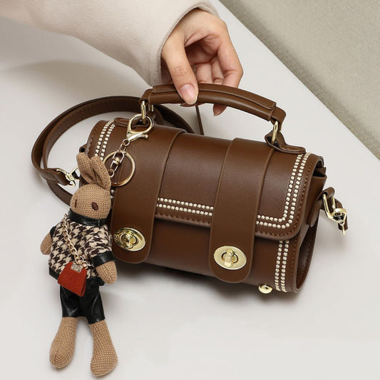 Velanci Ivory Dream Genuine Leather Handbag