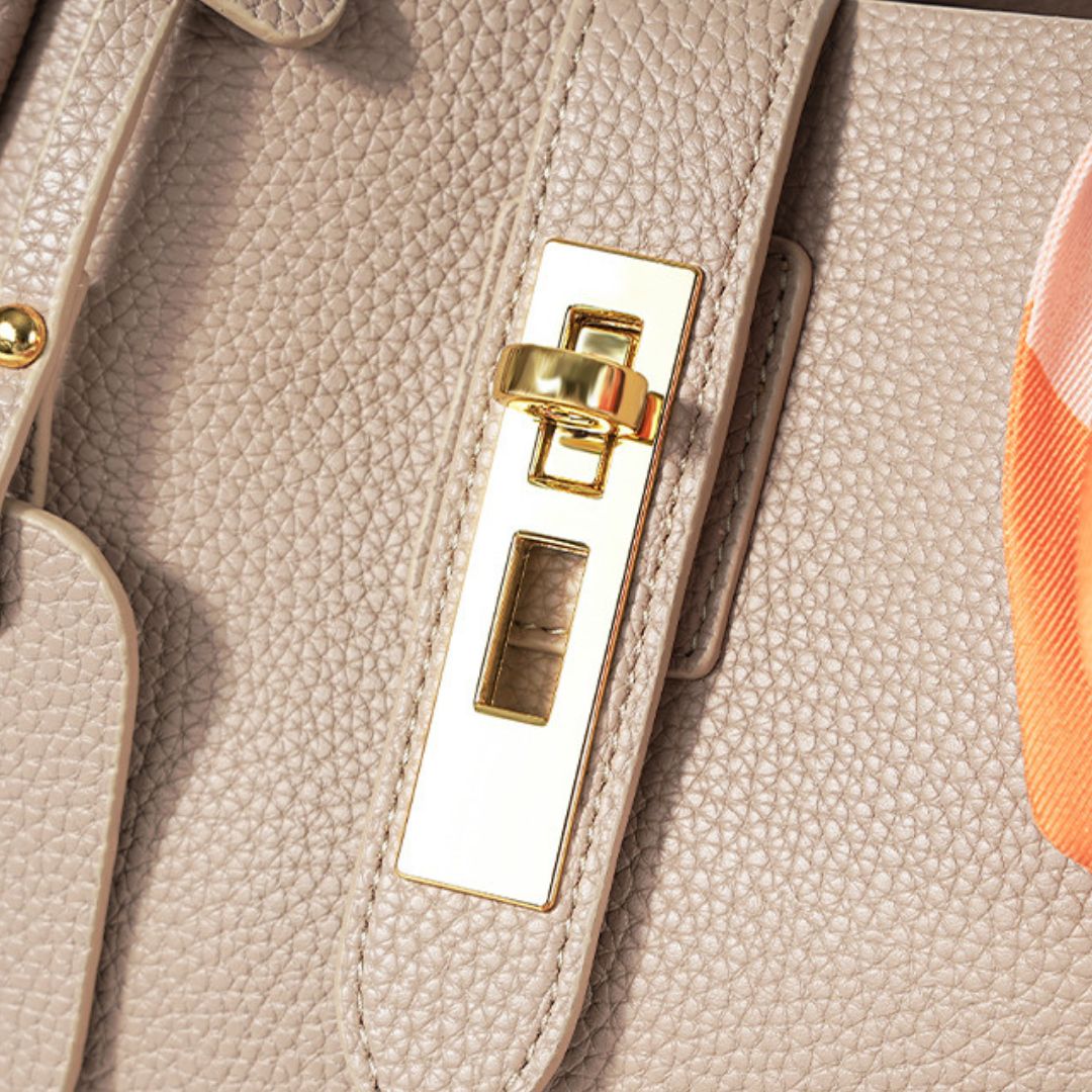 Velanci Noir Royale Leather Handbag