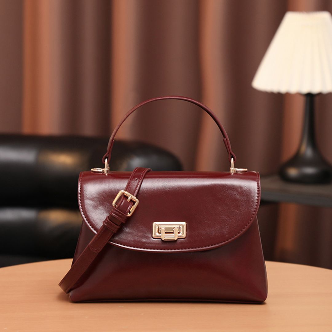 Velanci Velour Prestige Leather Handbag