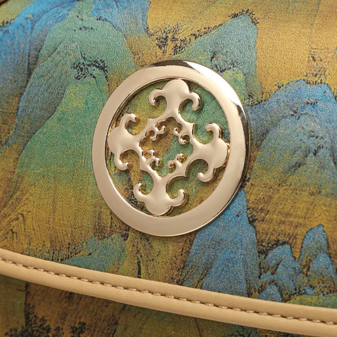 Velanci Château Elegance Microfiber Leather Handbag