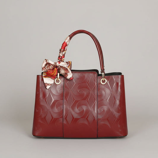 Bello Mare Sovereign Pearl Leather Handbag Velanci