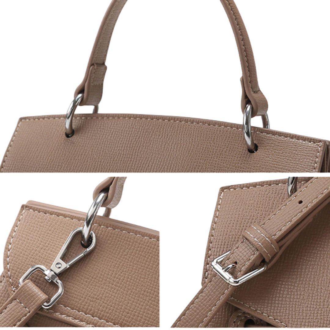 Velanci Imperial Silhouette Leather Handbag