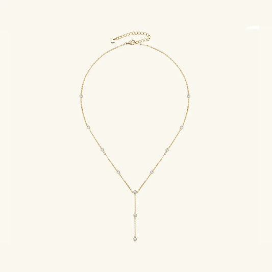 Moissanite Necklace - 1.1 Carat D Color VVS1 Sterling Silver Velanci