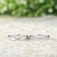 Moissanite Ring Francesca - Single Stone Sterling Silver Velanci