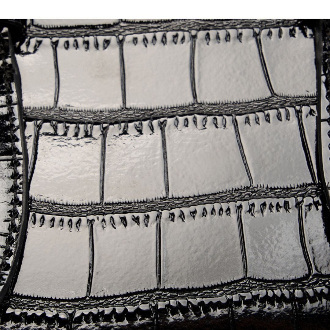 Ebon Chant Handbag by Velanci: A Symphony of Elegance