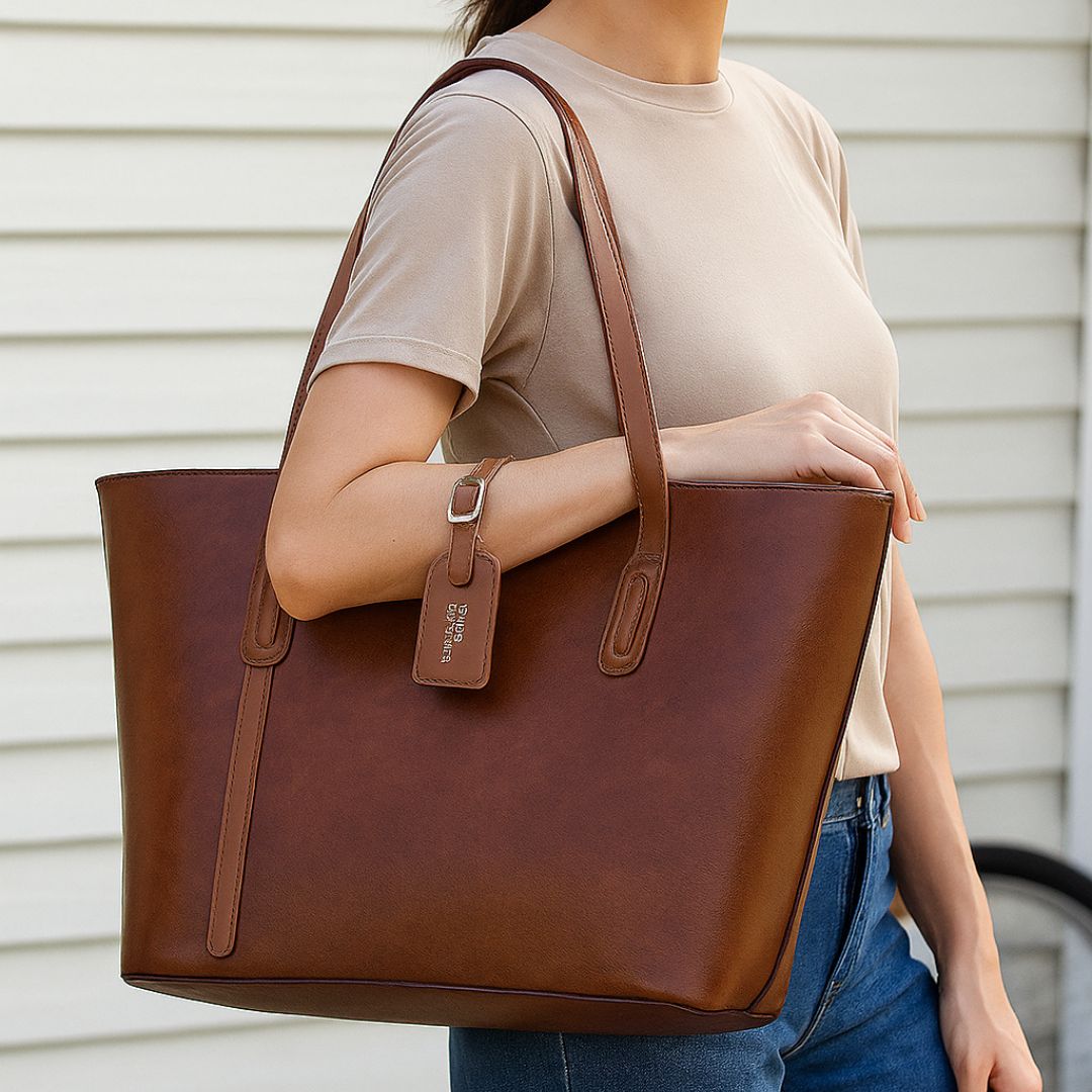 Velanci Annalisa Leather Handbag - Effortless Elegance for the Modern Woman
