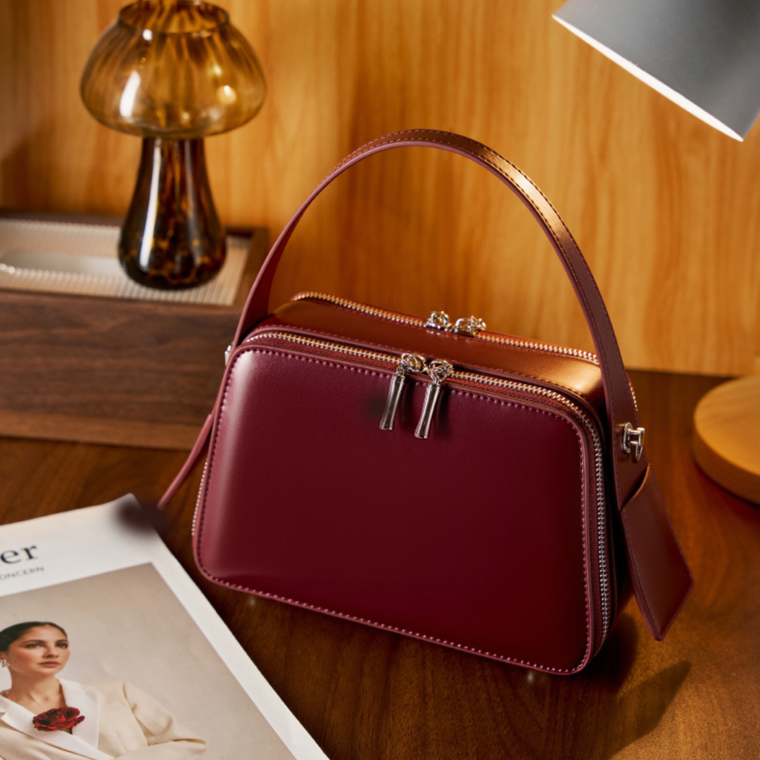 Velanci Leandra Leather Handbag: Effortless Elegance Redefined