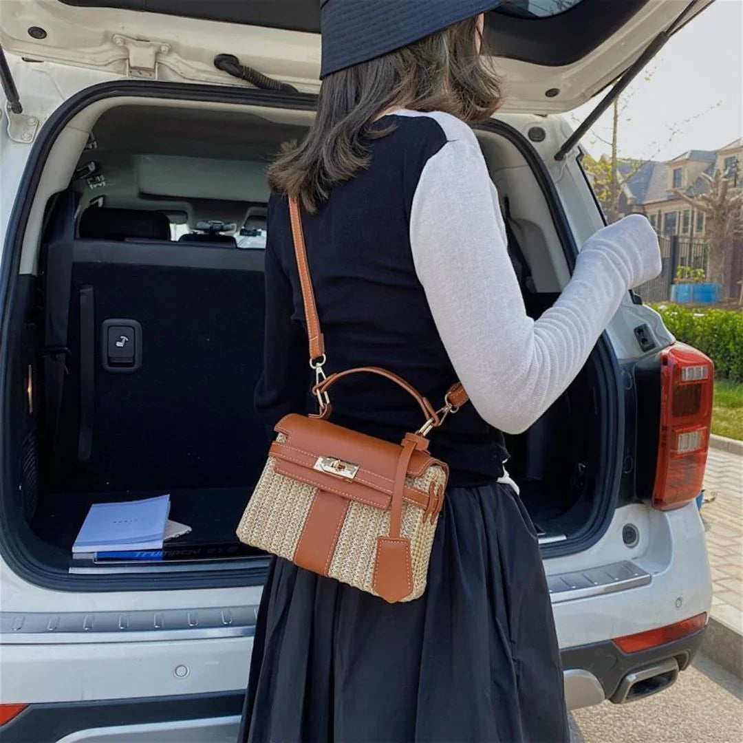 Bellissima Élégante Vegan Leather Handbag Velanci