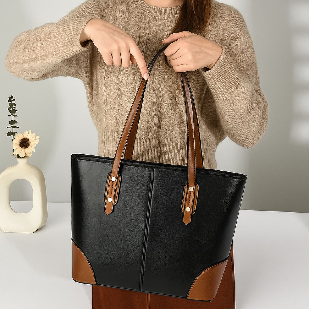 Velanci Agnese Leather Handbag - A Touch of Timeless Elegance