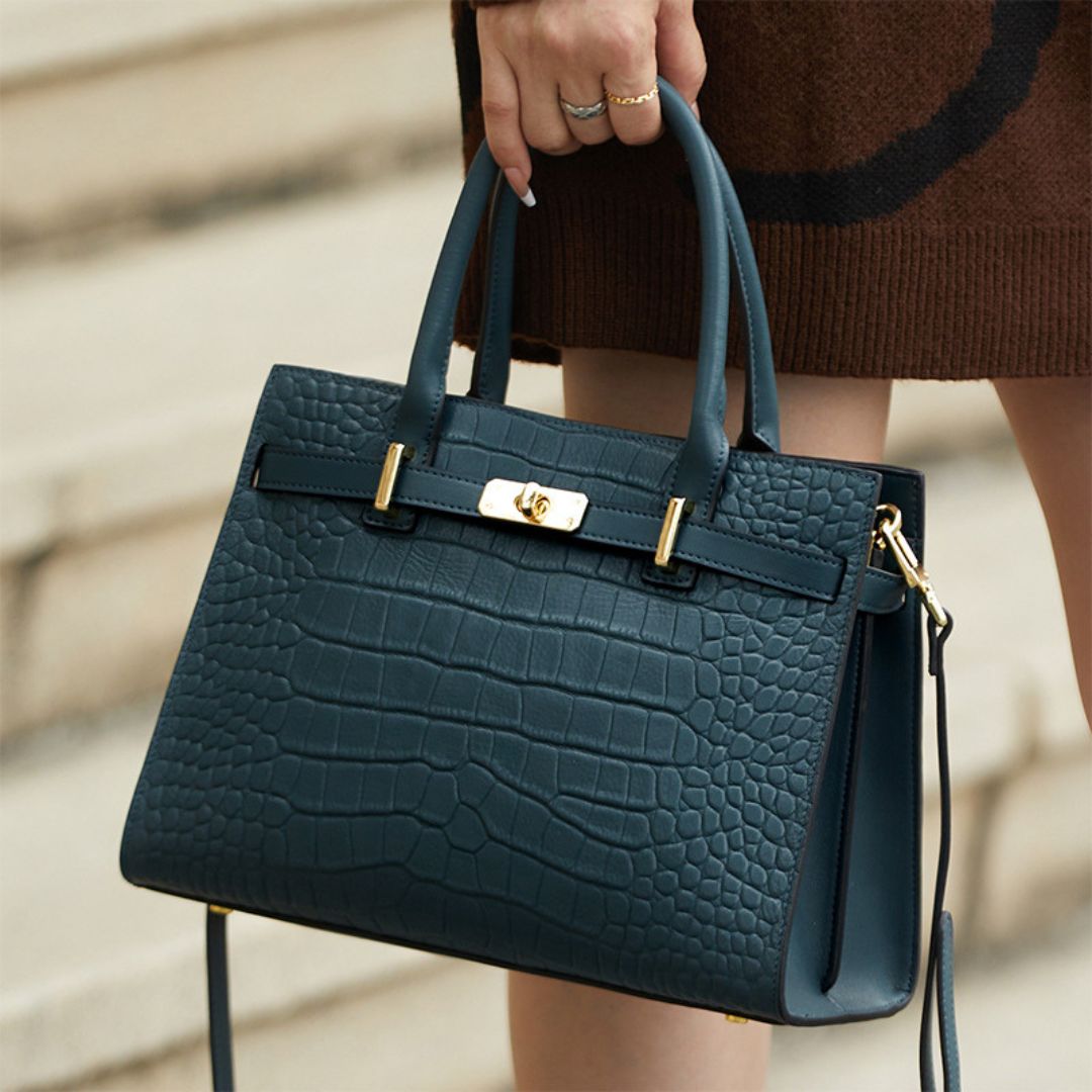 Velanci Crown Legacy Handbag - Timeless Elegance Redefined