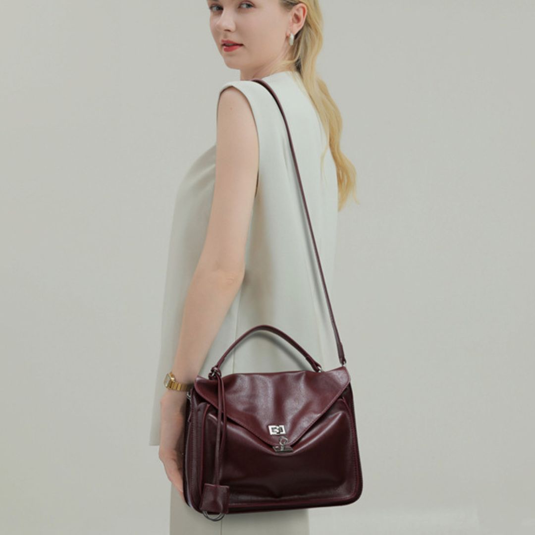 Velanci Bruna Leather Handbag - Elegance Redefined
