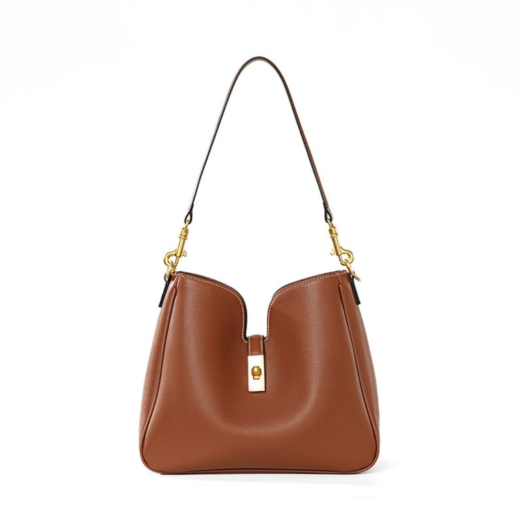 Everleigh Dusk Handbag: A Timeless Elegance in Genuine Leather