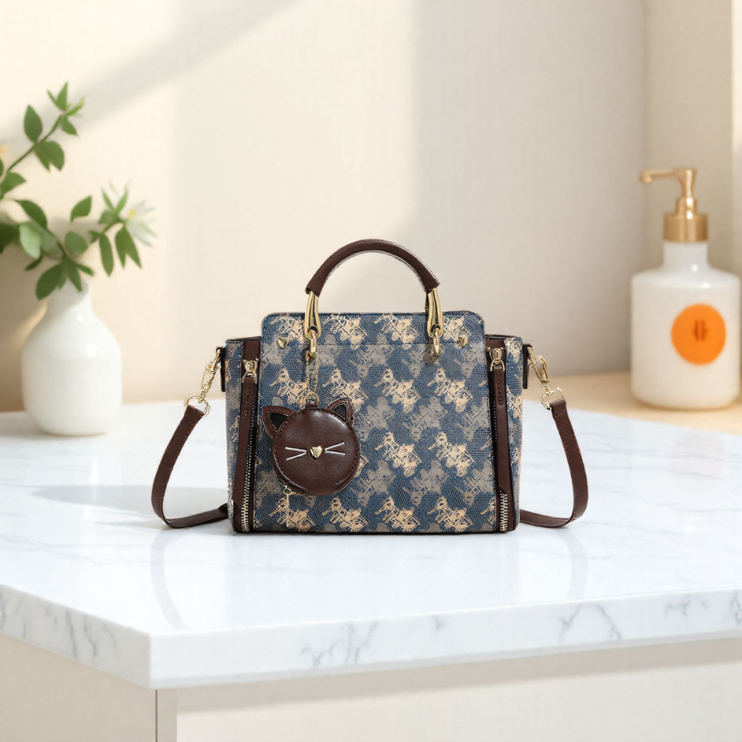 Velanci Cathalina Leather Handbag - Timeless Elegance in Every Stitch