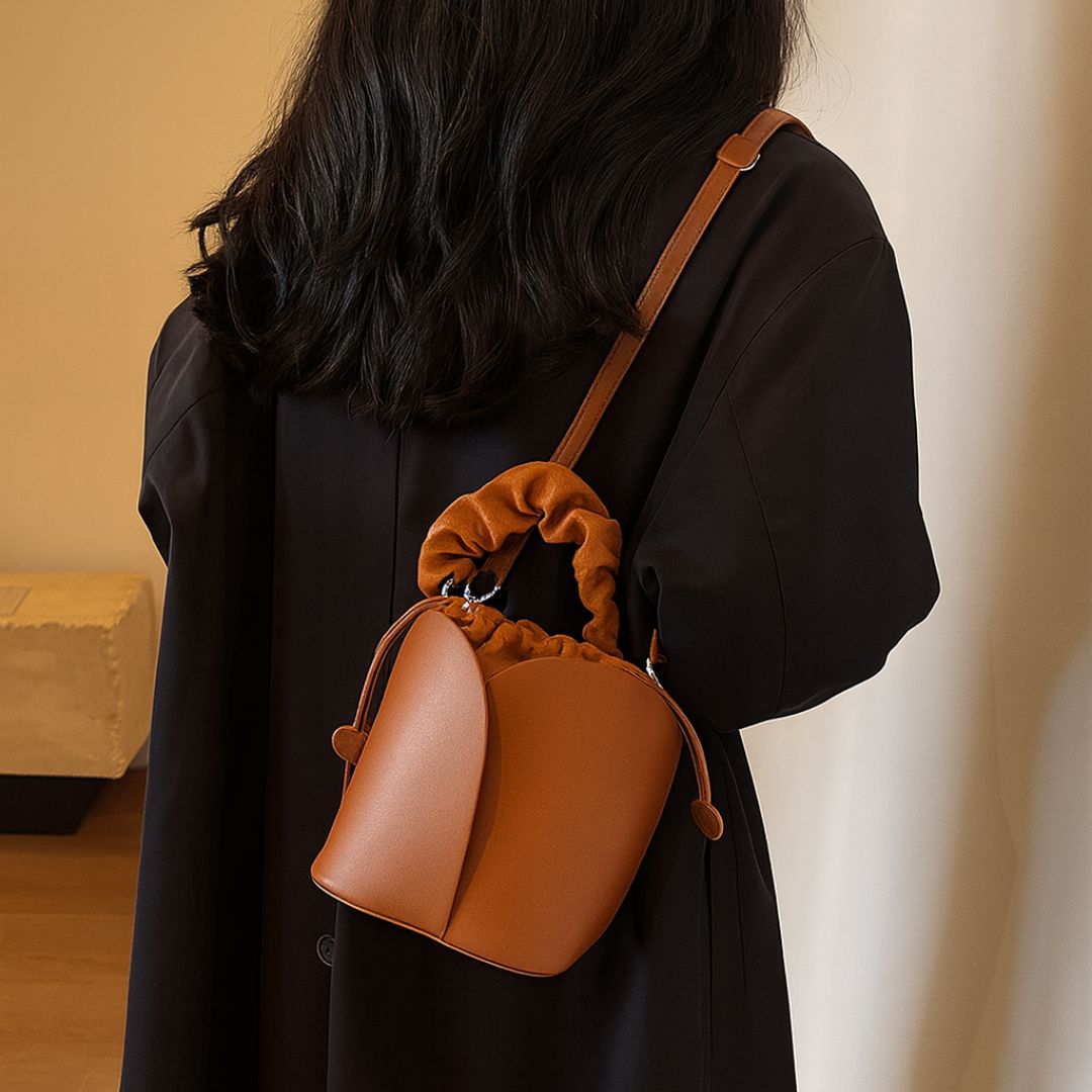 Tranquil Empress Leather Handbag