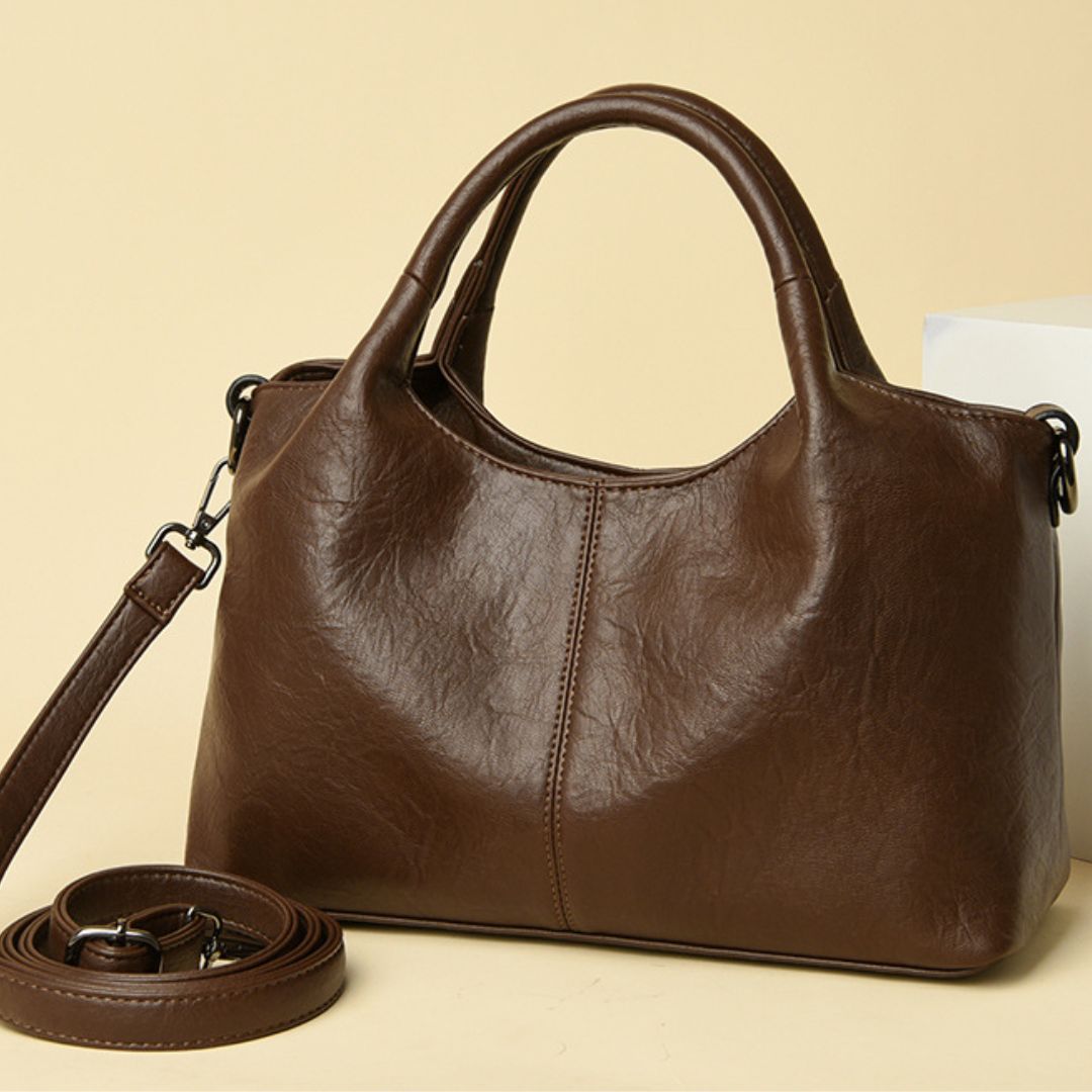 Costanza Leather Handbag by Velanci