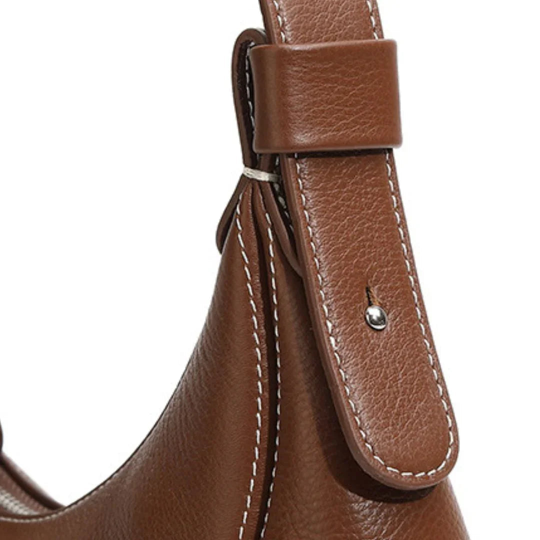 Bellissimo Midnight Heirloom Luxe Leather Handbag Velanci