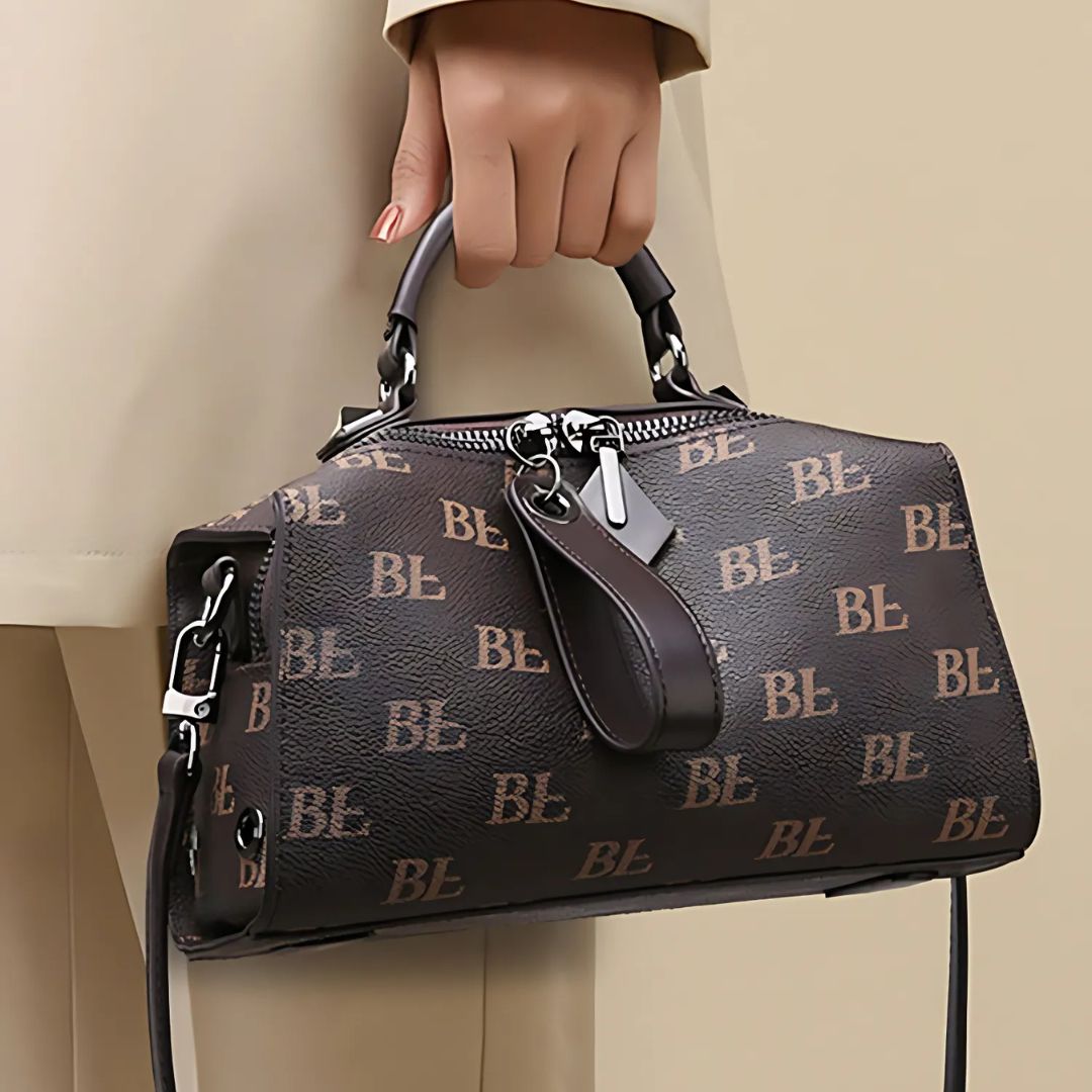 Velanci Imperial Grace Leather Handbag