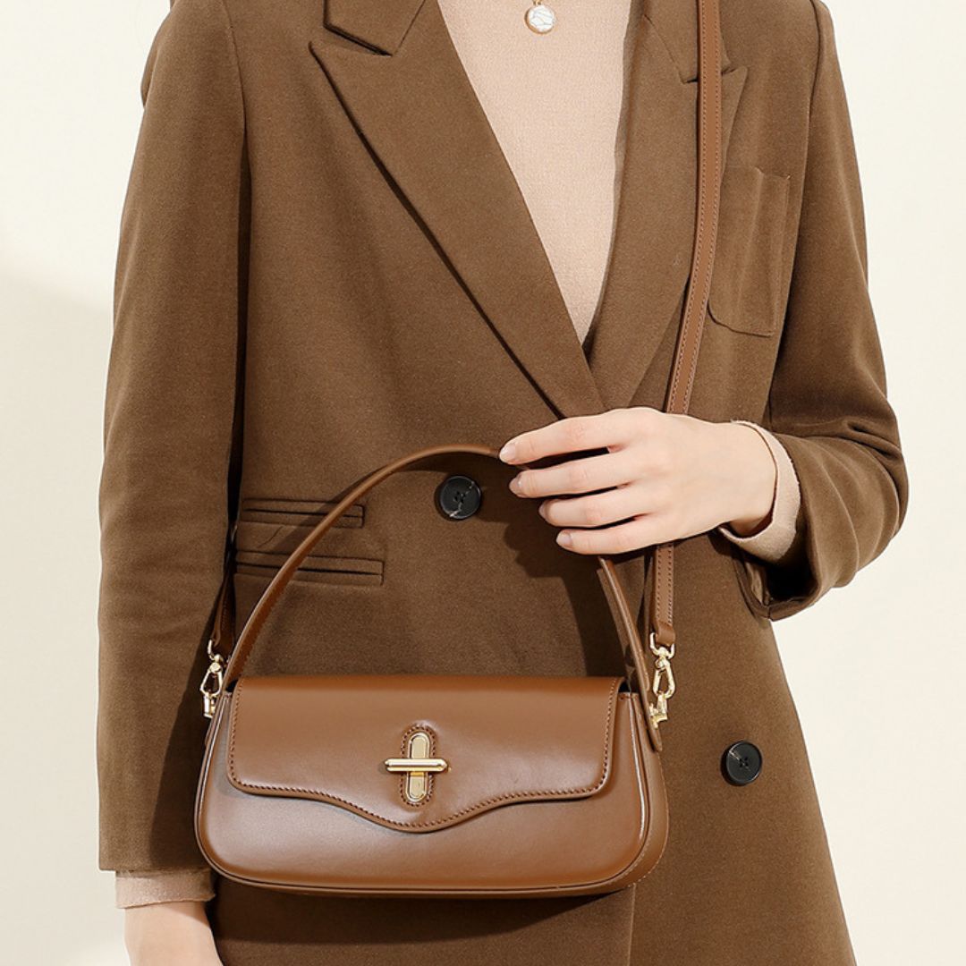 Velanci Ashford Pearl Leather Handbag