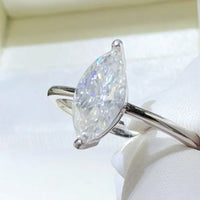 Moissanite Ring Isabella - 2 Carat Marquise Brilliance Women's Ring Velanci