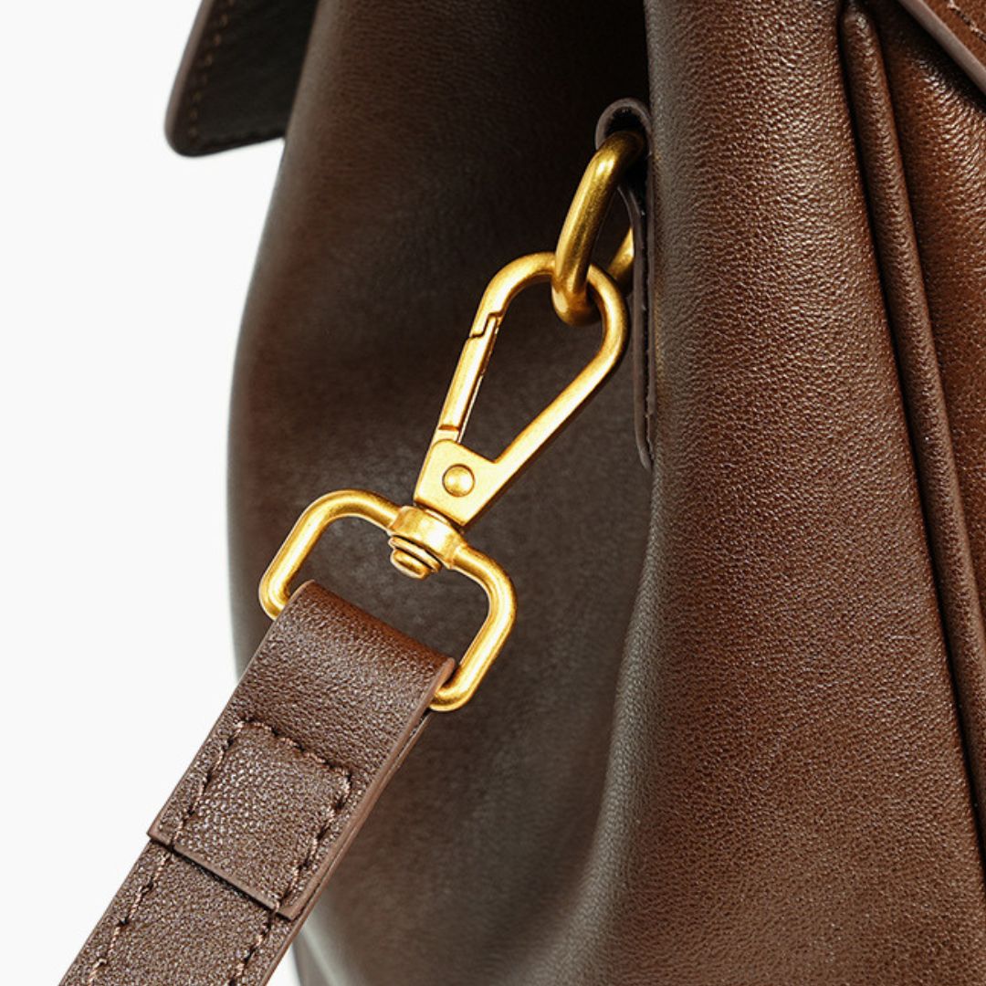 Velanci Dorée Luxe Leather Handbag