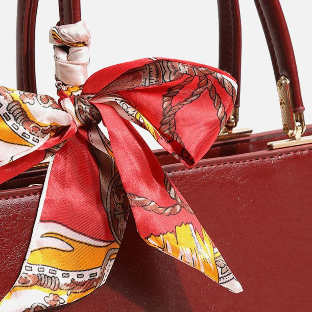 Bellissimo Château Lumière Leather Handbag Velanci