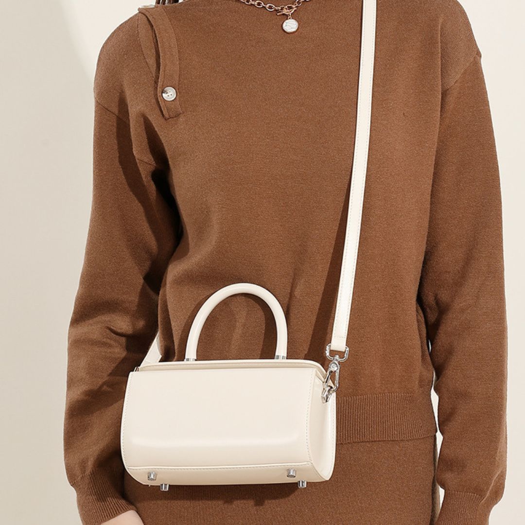 Velanci Signature Muse Leather Handbag