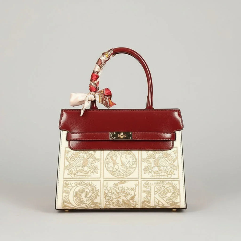 Bellissima Silken Reverie Leather Handbag Velanci