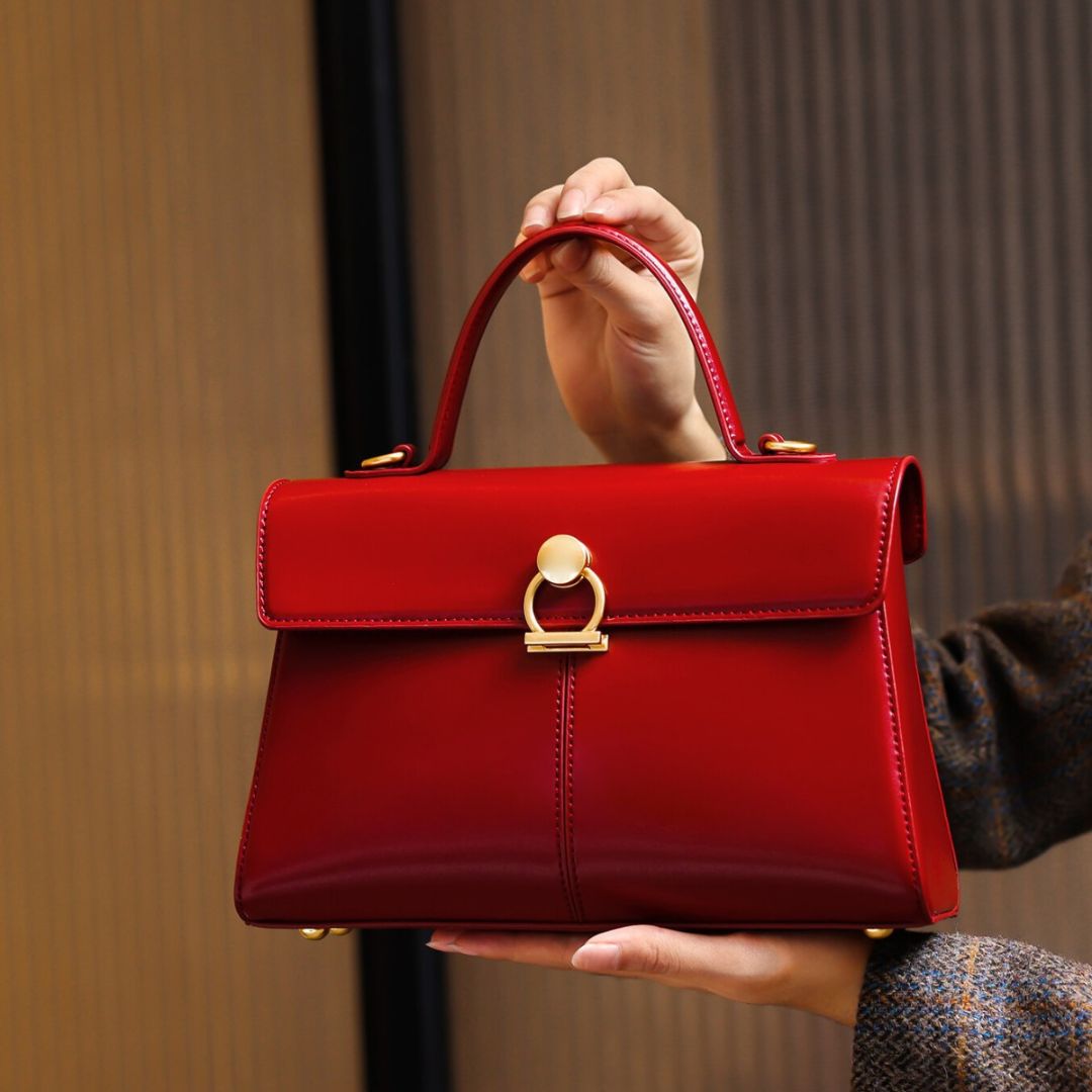 Velanci Jardin Mystique Leather Handbag