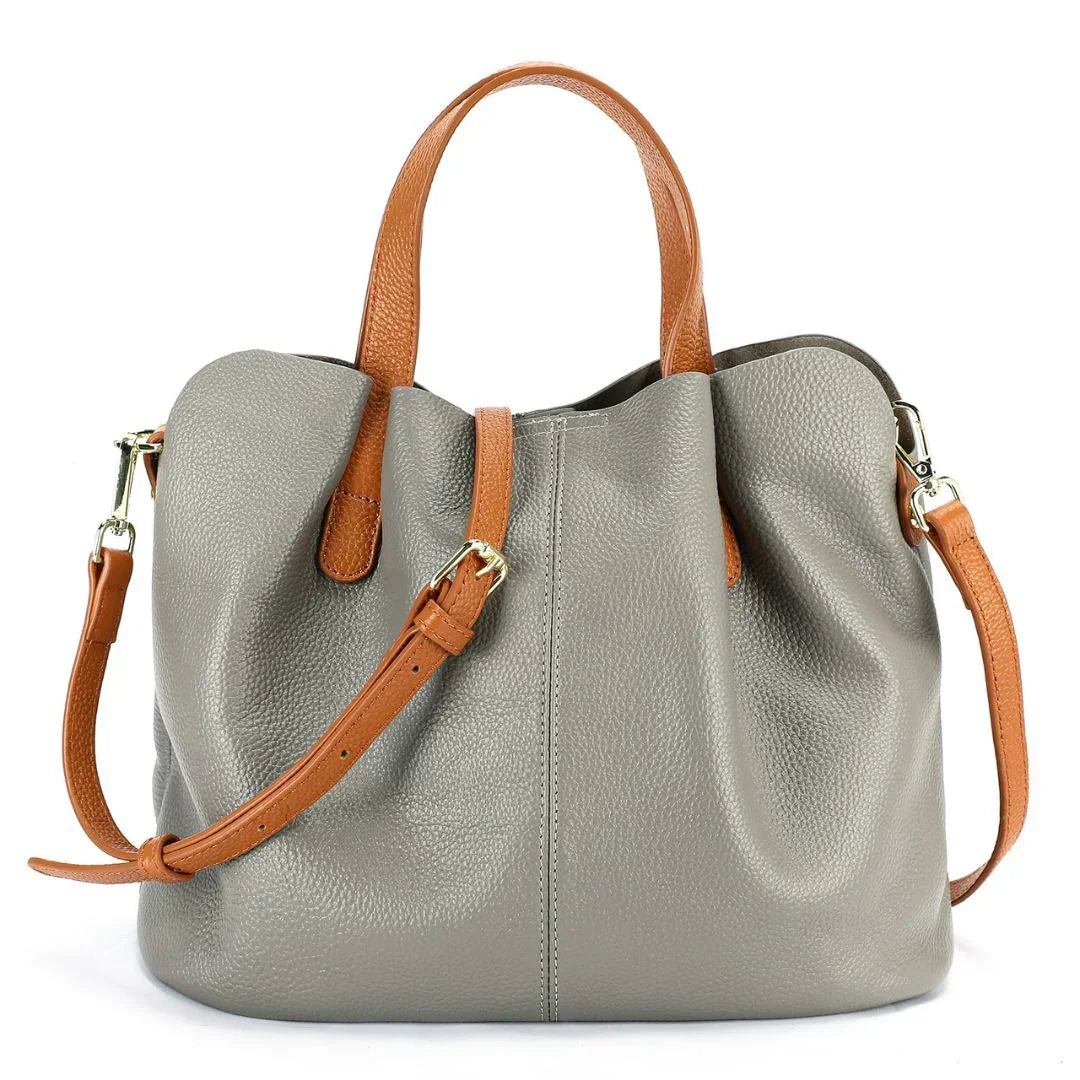 Clara Bella Luxe Leather Handbag Velanci
