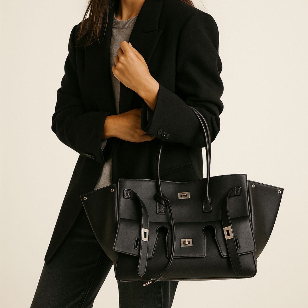 Velanci Silken Mirage Leather Handbag