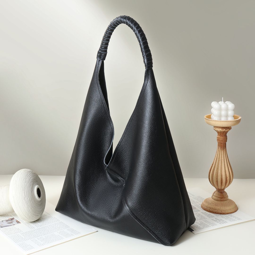 Velanci Noble Silhouette Leather Handbag