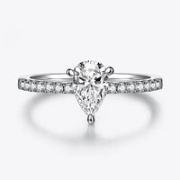 1 Carat Moissanite Ring Giovanna - Timeless Brilliance Women's Ring Velanci