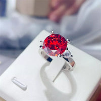 Anello Argento Moissanite Giovanna - Radiant Shine Women's Ring Velanci