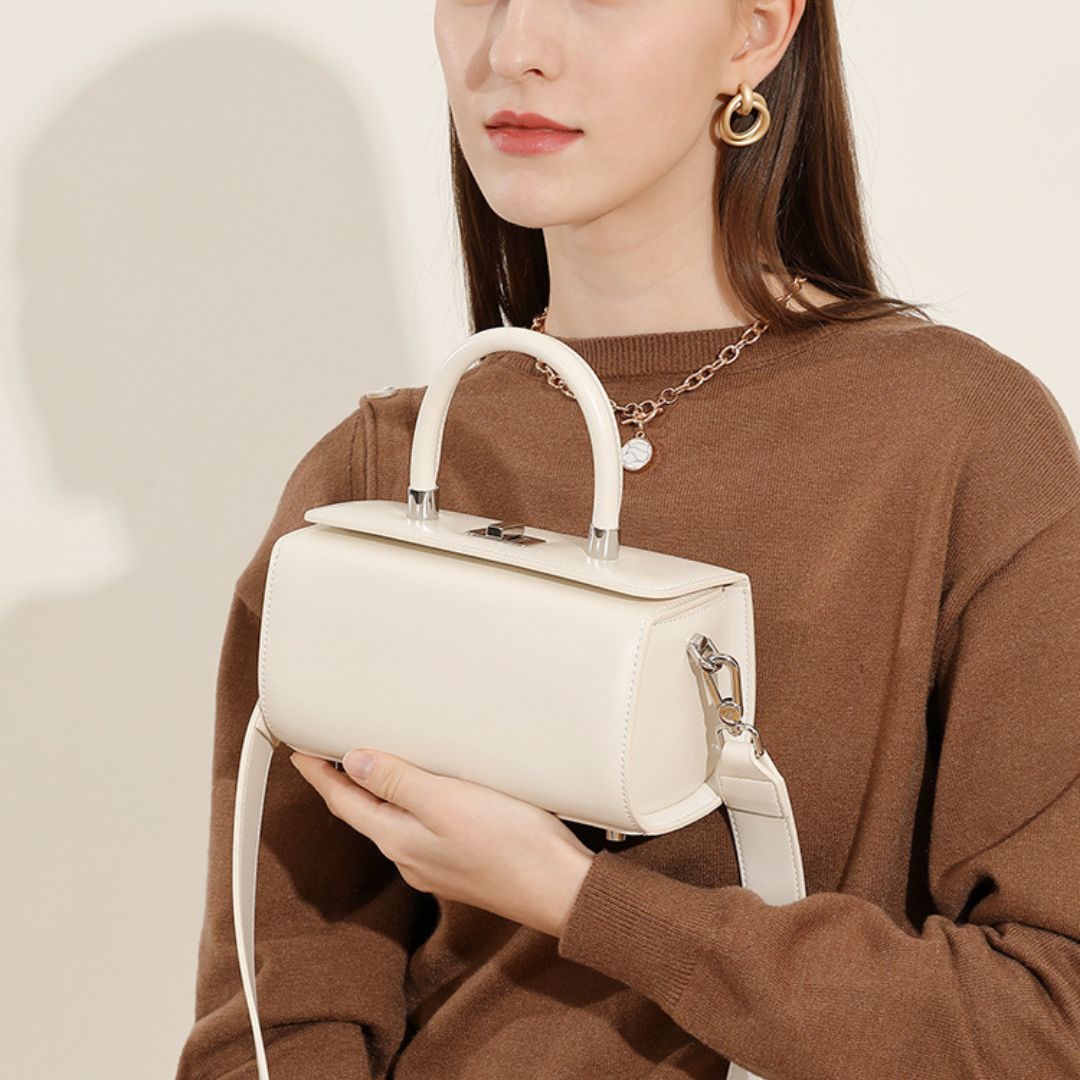 Velanci Signature Muse Leather Handbag