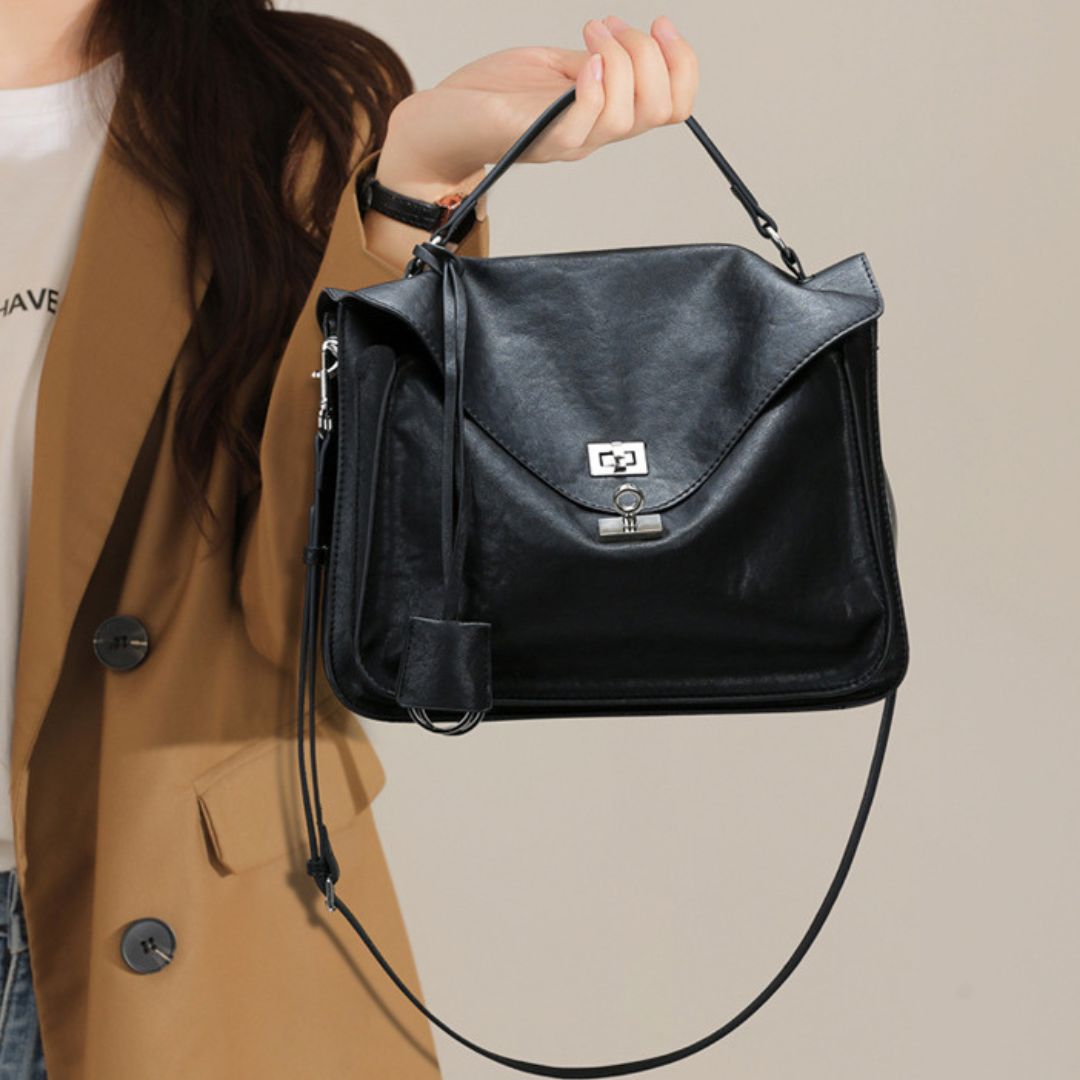 Velanci Bruna Leather Handbag - Elegance Redefined