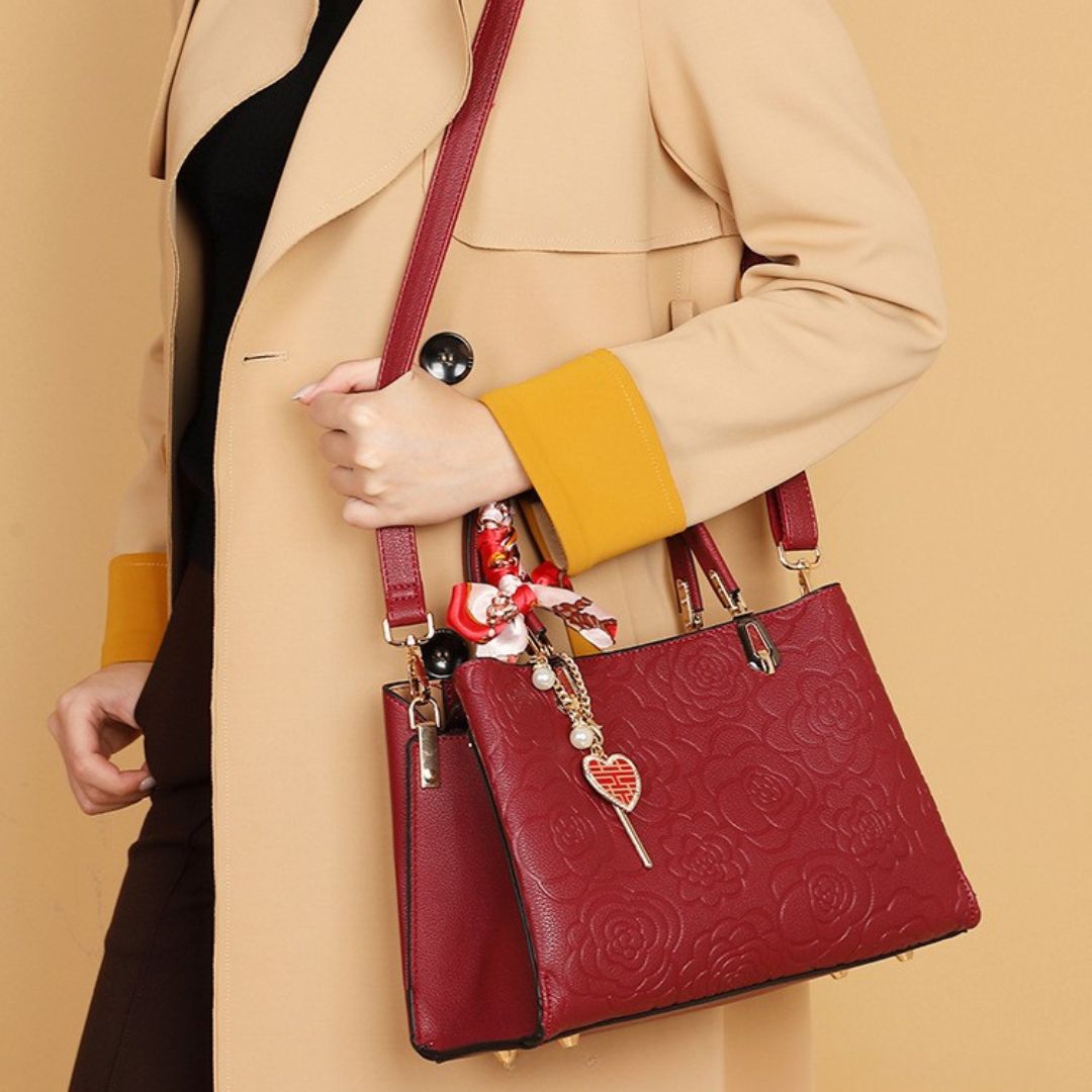 Velanci Gilded Tranquil Luxe Handbag