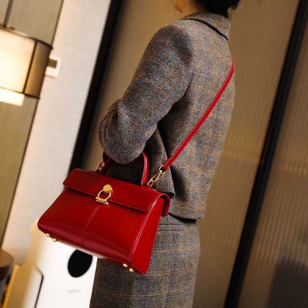 Velanci Jardin Mystique Leather Handbag