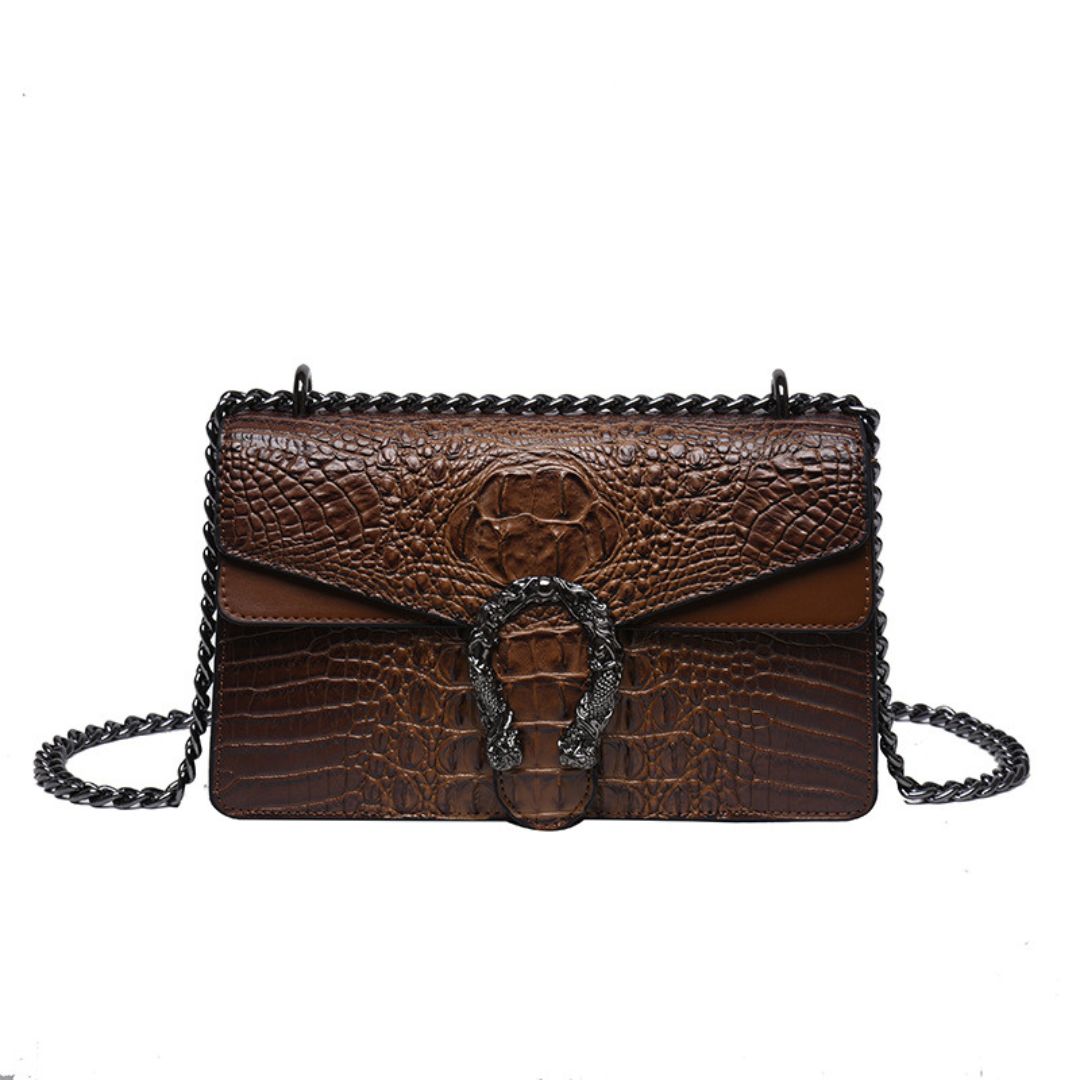 Velanci Emanuela d'Émeraude Leather Handbag