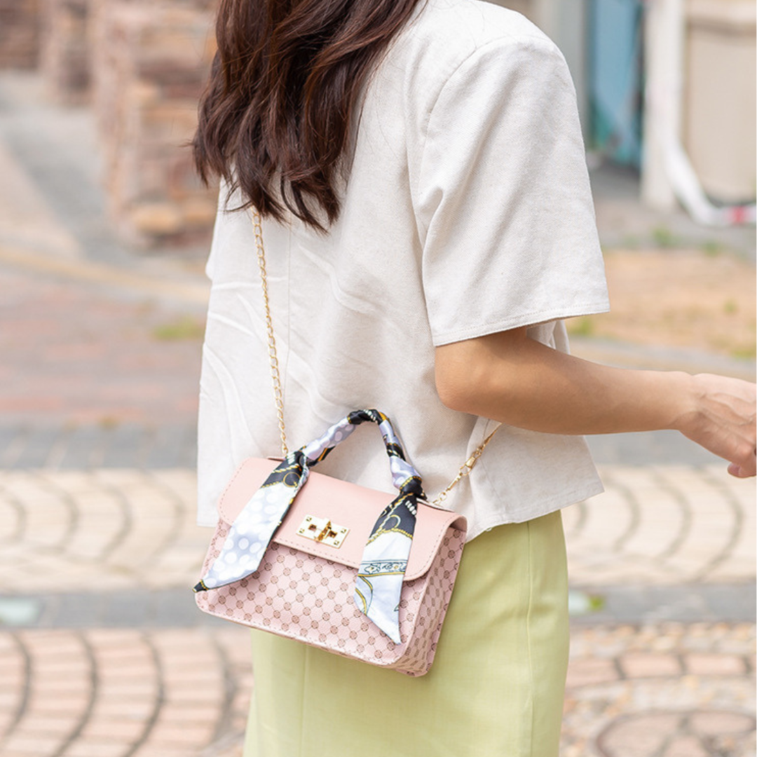 Velanci Azzurra Leather Handbag - Elegant Sophistication in Every Detail