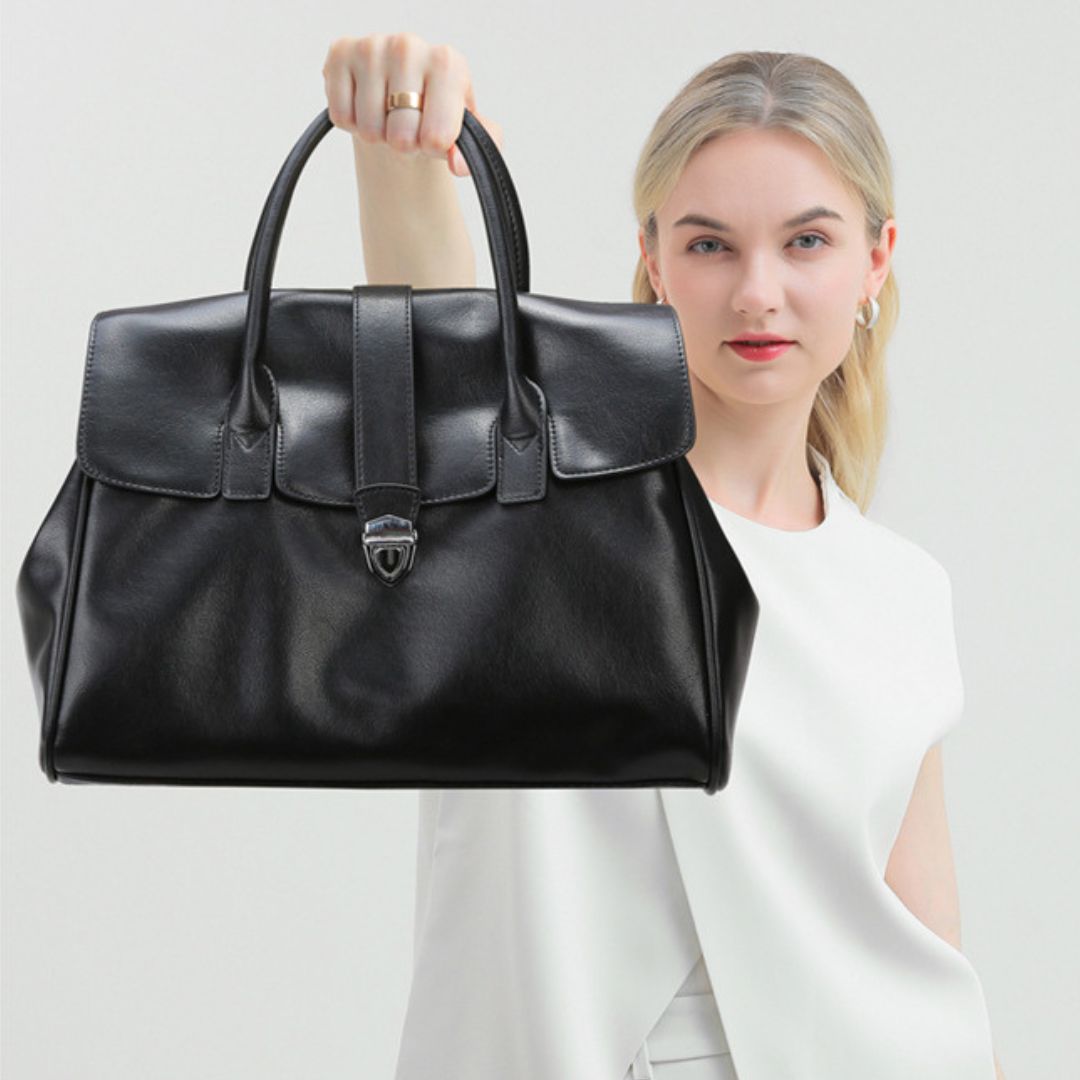 Velanci Massima Leather Handbag - Timeless Elegance
