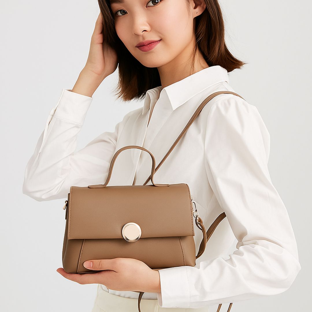 Velanci Elenora Luxe Leather Handbag