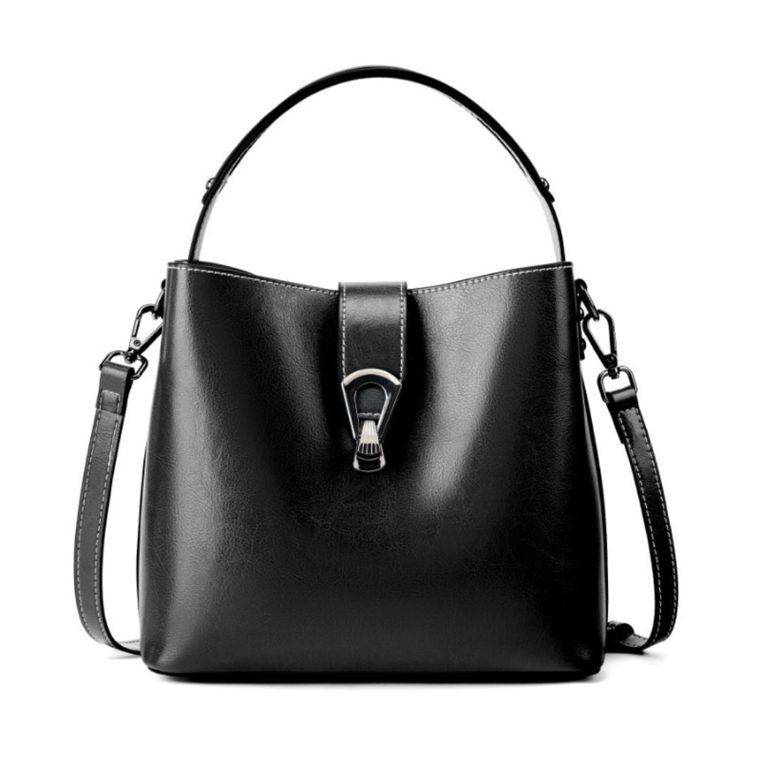 Velanci Waverly Moon Handbag - Timeless Elegance in Genuine Leather