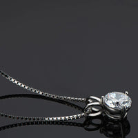 Coastal 1 Carat Moissanite Pendant Necklace - Minimalist Velanci