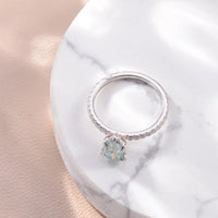 Ring Isabella - 1.5ct Teardrop Moissanite Sterling Silver Women's Ring Velanci