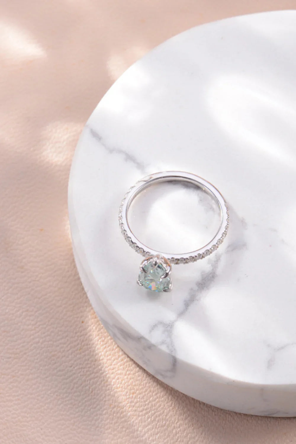Ring Isabella - 1.5ct Teardrop Moissanite Sterling Silver Women's Ring Velanci