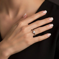 Anello Cuore Di Luce Elegante Giulia - Minimalist Style Velanci