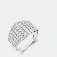 Ring Bianca - Moissanite Minimalist Coastal Sparkle Women's Ring Velanci