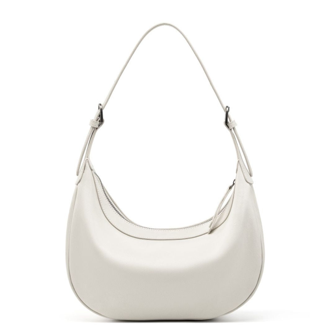 Evening Glow Luxe Leather Handbag