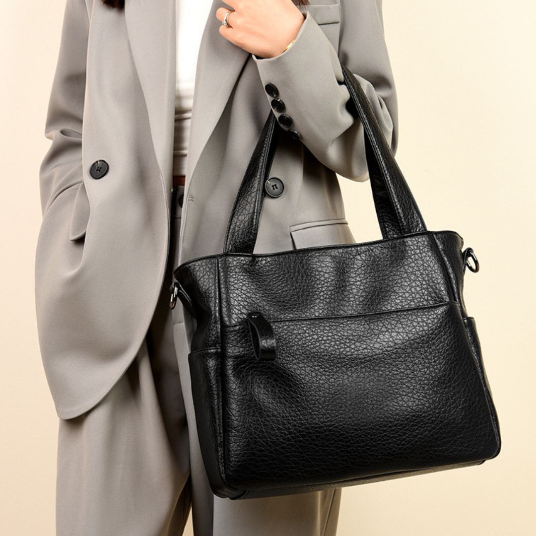 Velanci Cira Leather Handbag: Elegance Redefined