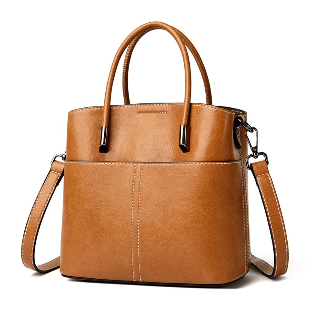 Velanci Franca Leather Handbag - Timeless Elegance